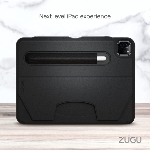 Zugu Case iPad Pro The Alpha Case (12.9 inch)(2021)(5. Nesil)-Cherry Red