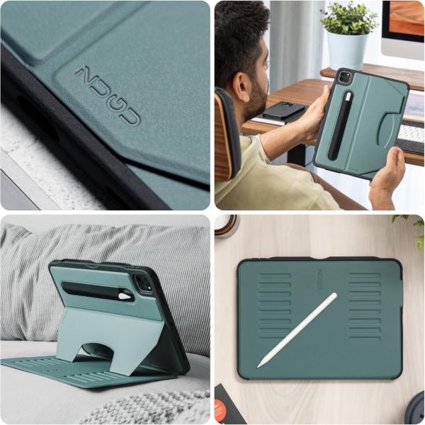 Zugu Case iPad Pro The Alpha Case (12.9 inch)(2021)(5. Nesil)-Pine