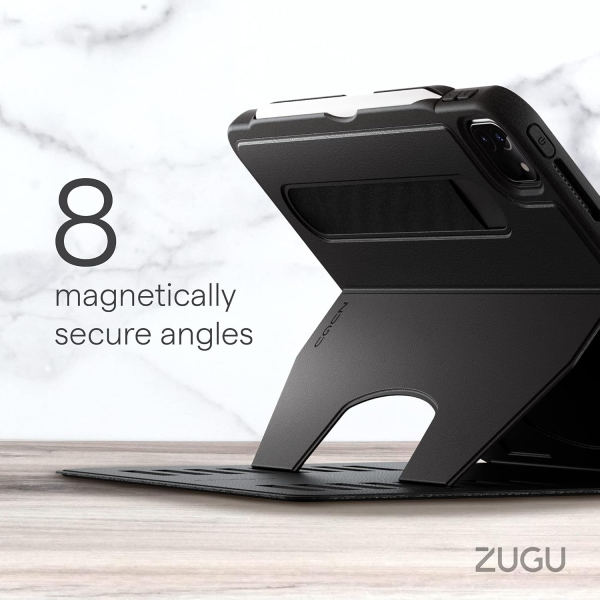 Zugu Case iPad Pro The Alpha Klf (11 in)(2020)(2. Nesil)-Stealth Black