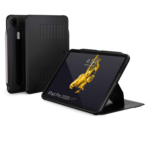 Zugu Case iPad Pro The Alpha Klf (12.9 inch)(2020)(4. Nesil)-Black