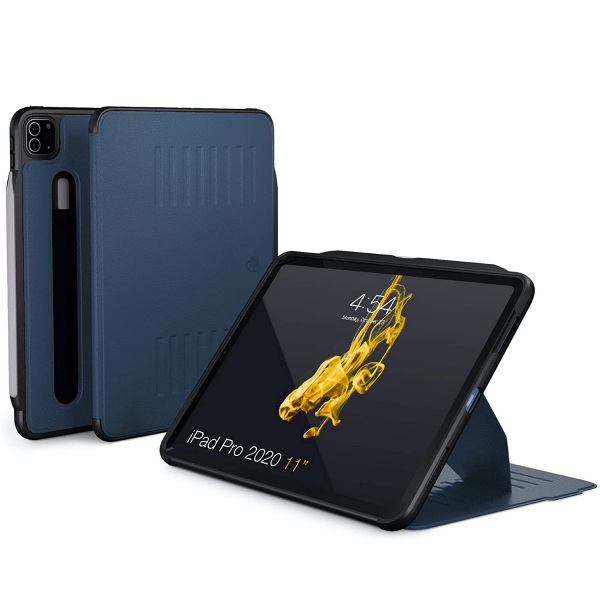 Zugu Case iPad Pro The Alpha Klf (12.9 inch)(2020)(4. Nesil)-Blue