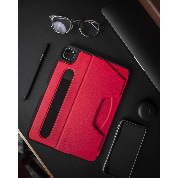 Zugu Case iPad Pro The Alpha Klf (12.9 inch)(2020)(4. Nesil)-Red