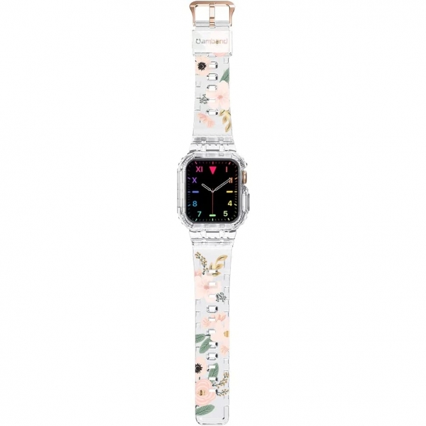 amBand Apple Watch 8 effaf Kay (38/40/41mm)(MIL-STD-810G)-Wild Flower