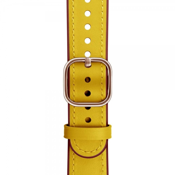 amBand Apple Watch Deri Kay (38/40mm)-Yellow