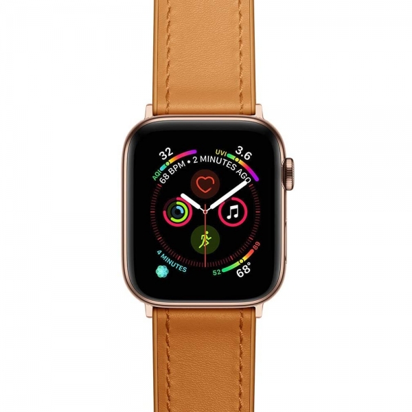 amBand Apple Watch Deri Kay (42/44mm)-Light Brown