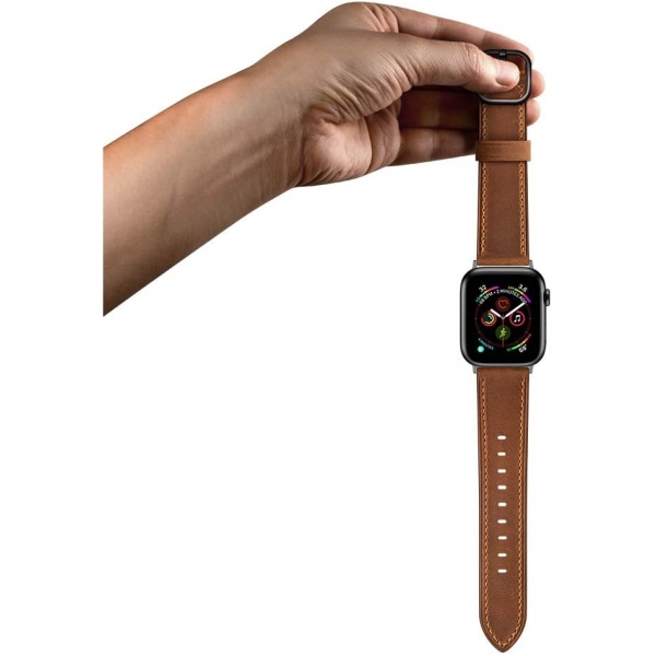 amBand Apple Watch Deri Kay (42/44mm)-Retro Brown