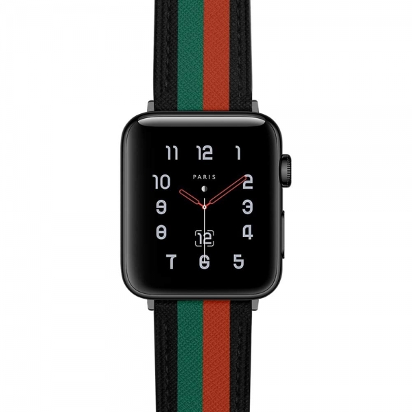 amBand Apple Watch Deri Kay (42/44mm)-Colorful Stripe