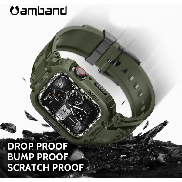 amBand Apple Watch Ultra Kay (49mm)-Army Green