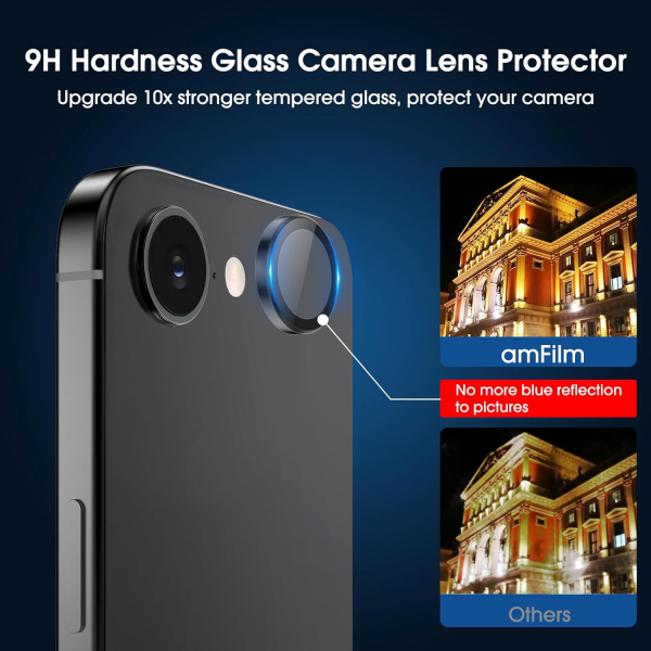 amFilm Apple iPhone 16e Cam Ekran Koruyucu
