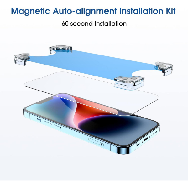amFilm Apple iPhone 16e Manyetik Ekran Koruyucu