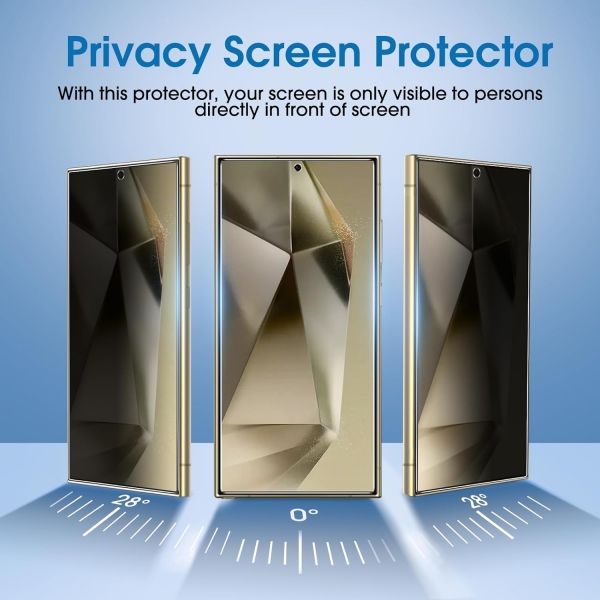 amFilm Galaxy S24 Ultra Privacy Ekran Koruyucu