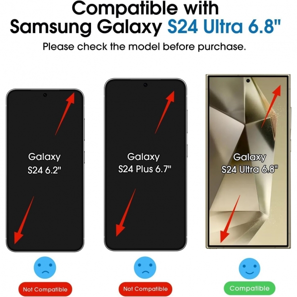 amFilm Galaxy S24 Ultra Privacy Ekran Koruyucu