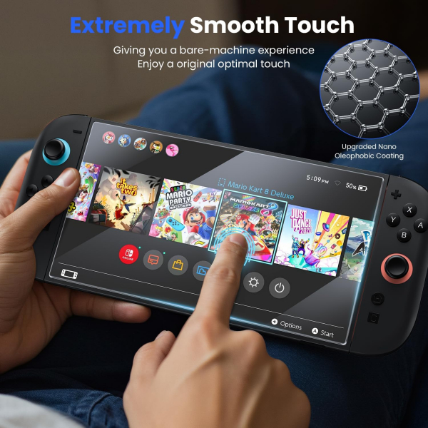 WSKEN Nintendo Switch 2 Ekran Koruyucu (2 Adet)