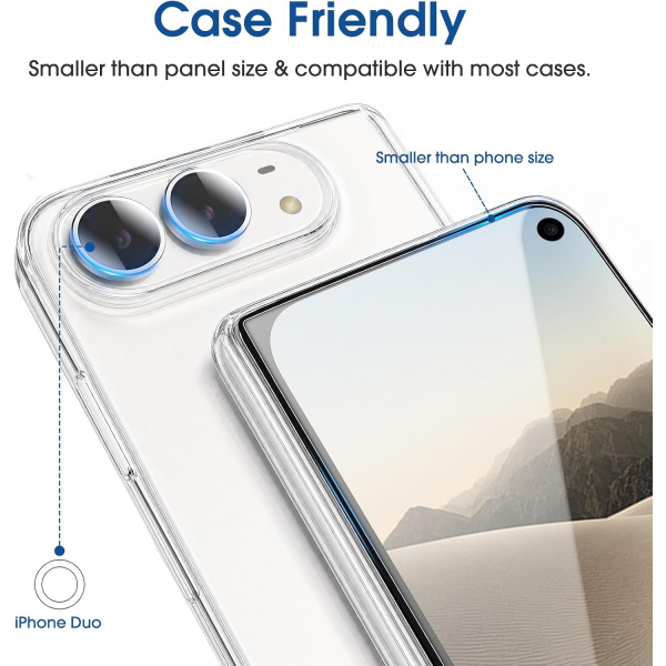 amFilm OneTouch iPhone Duo Ekran Koruyucu
