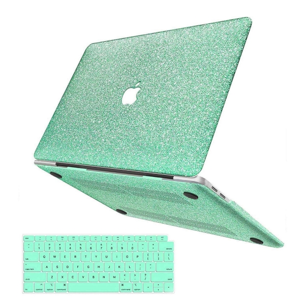 Generic MacBook Air Simli Koruyucu Klf (13.3 in)-Green