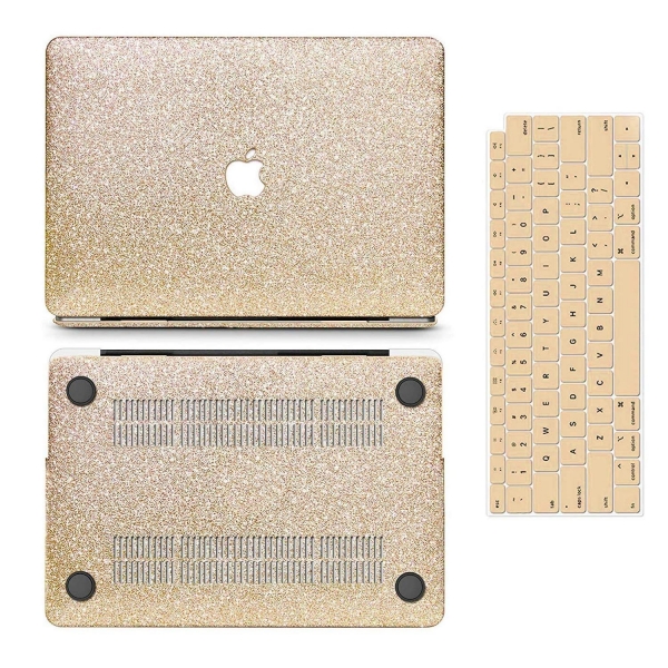 Generic MacBook Air Simli Koruyucu Klf (13.3 in)-Gold