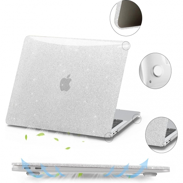 Generic MacBook Pro 13 in M2 Uyumlu Dayankl Klf -Silver