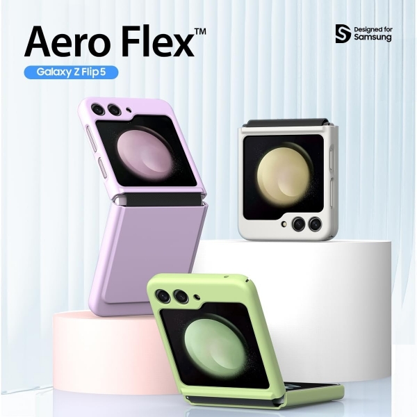 araree Aero Flex Serisi Galaxy Z Flip 5 Klf -Lavender