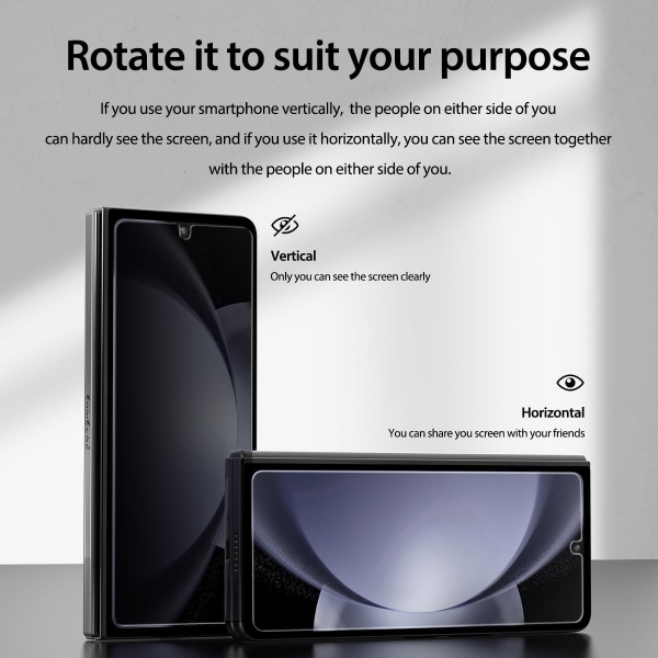 araree Galaxy Z Fold 5 Privacy Ekran Koruyucu(2Adet)