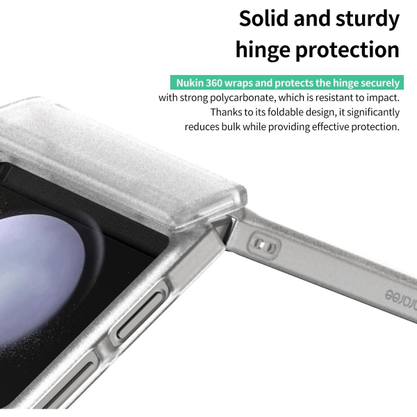 araree Samsung Galaxy Z Flip 6 Nukin 360 Klf-Clear