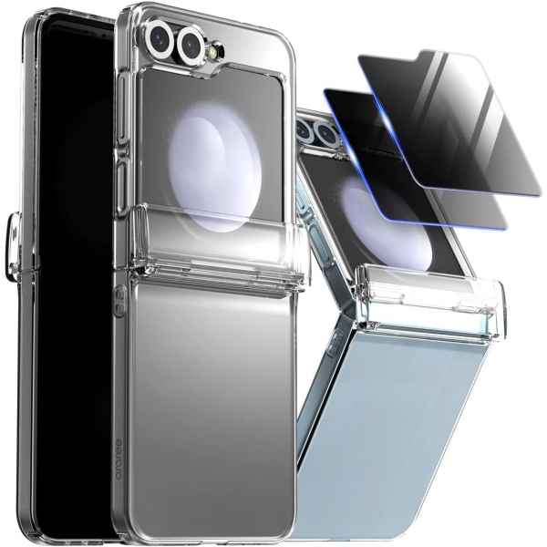 araree Samsung Galaxy Z Flip 6 Nukin 360 Klf-Clear Privacy