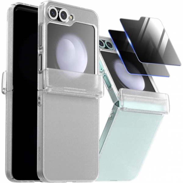 araree Samsung Galaxy Z Flip 6 Nukin 360 Klf-Clear Matte Privacy