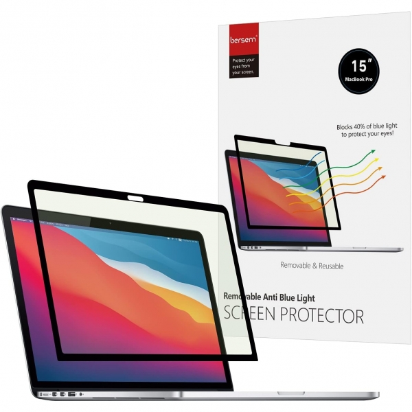 bersem MacBook Pro Anti Mavi Ik Ekran Koruyucu(15in)