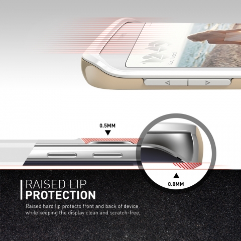Caseology Galaxy S6 EDGE Envoy Serisi K�l�f (Carbon Fiber White)