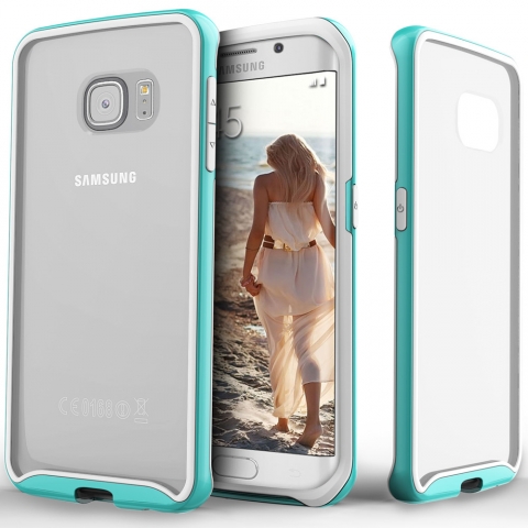 Caseology Galaxy S6 EDGE Waterfall Serisi K�l�f (Turquoise Mint)