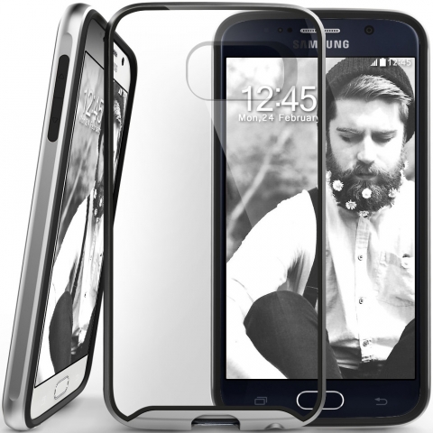 Caseology Galaxy S6 Waterfall Serisi Klf (Silver)
