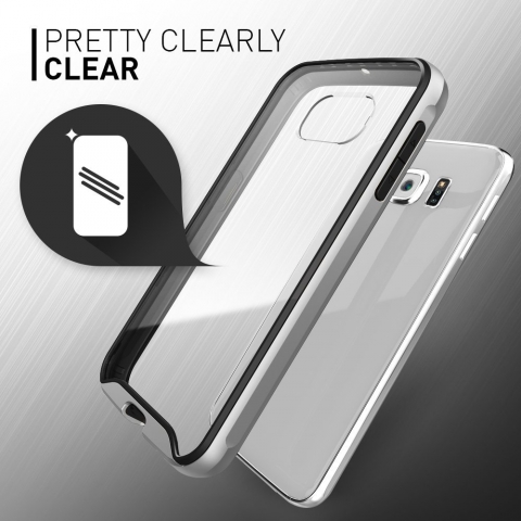Caseology Galaxy S6 Waterfall Serisi Klf (Silver)