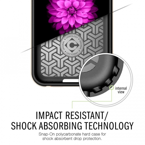 Caseology iPhone 6 Bumper Frame Case (Carbon Fiber Black)