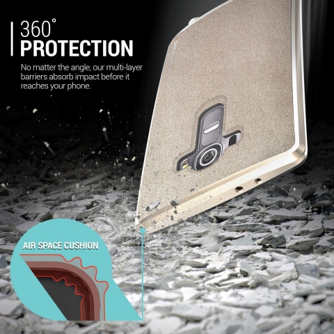 Caseology LG G4 Envoy Serisi Klf (Copper Gold)