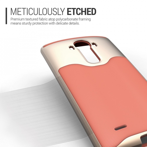 Caseology LG G4 Wavelenght Serisi Klf (Coral Pink)