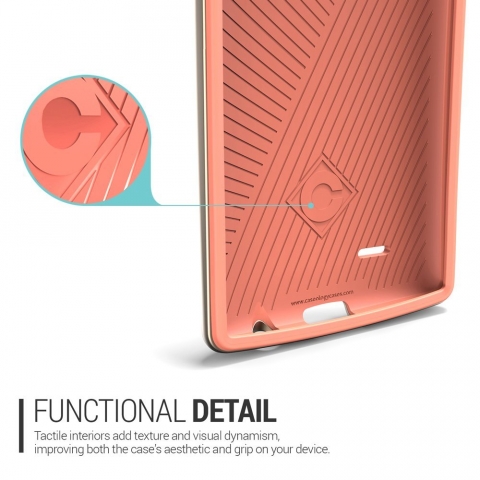 Caseology LG G4 Wavelenght Serisi Klf (Coral Pink)