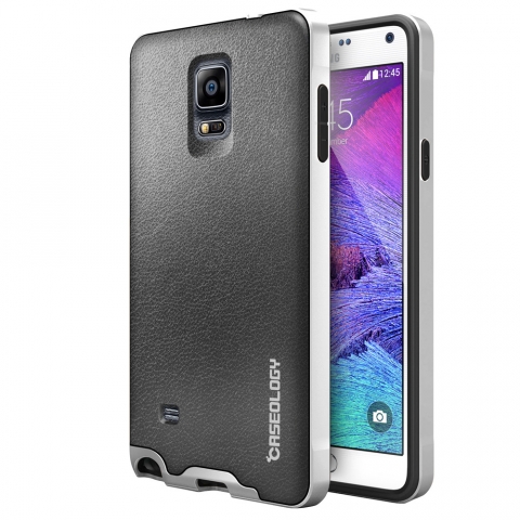 Caseology  Galaxy Note 4 Bumper Frame Klf (Charcoal Black)