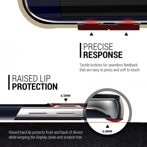 Caseology Galaxy S6 EDGE Wavelenght Serisi K�l�f (Navy Blue)