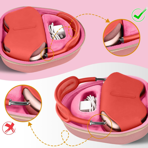 co2crea Apple AirPods Max Ta��ma �antas�-Rose Pink