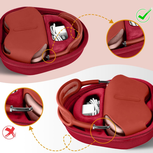 co2crea Apple AirPods Max Ta��ma �antas�-Red