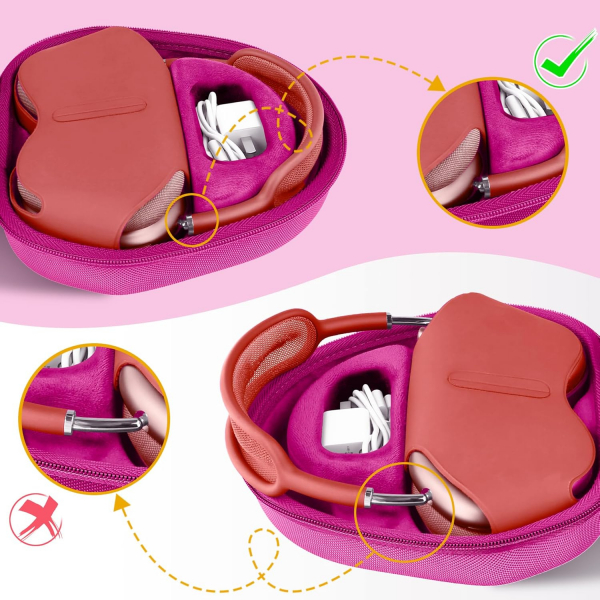co2crea Apple AirPods Max Ta��ma �antas�-Pink