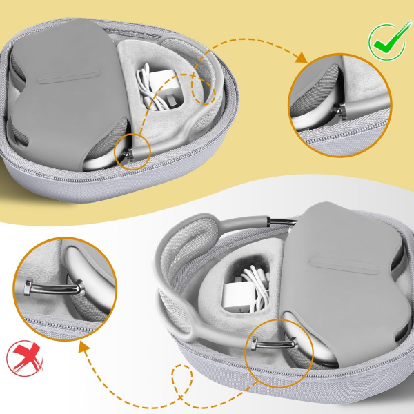 co2crea Apple AirPods Max Ta��ma �antas�-White