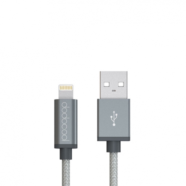 dodocool Lightning to USB rgl arj Kablosu (3M)-Grey