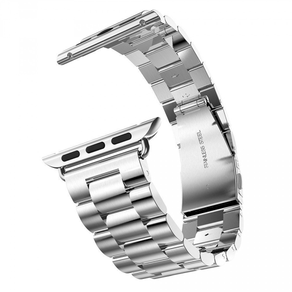 eLander Apple Watch Paslanmaz elik Kay (42mm)-Silver