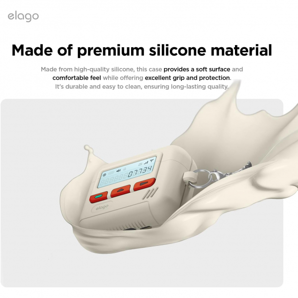 elago Apple AirPods 4 Pager Klf -Clear