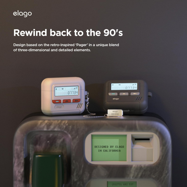 elago Apple AirPods 4 Pager Klf -Clear
