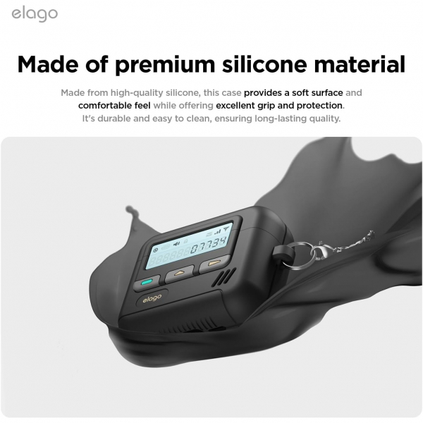 elago Apple AirPods 4 Pager Klf -Black