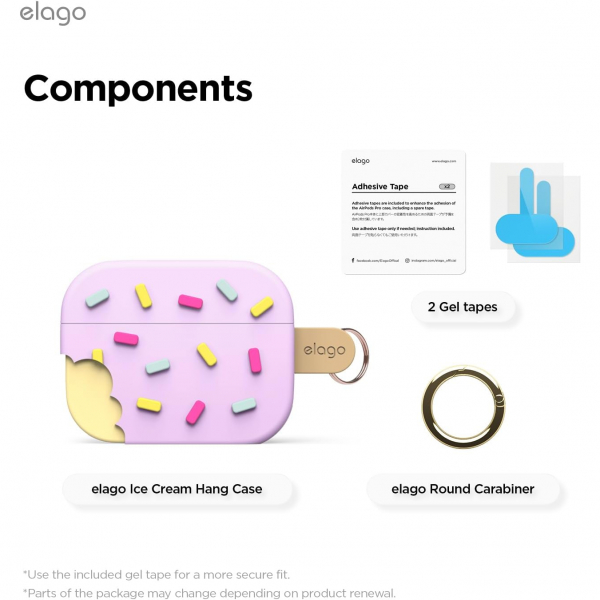 elago Apple AirPods Pro 3 Dondurma Klf
