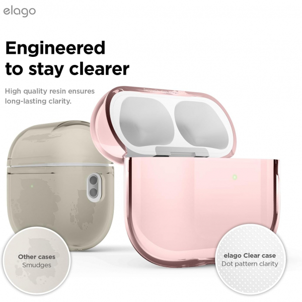 elago Apple AirPods Pro 3 effaf Klf-Lovely Pink