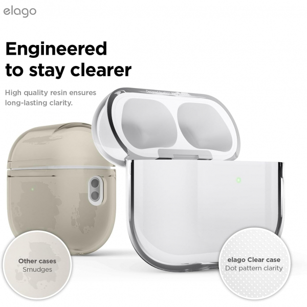 elago Apple AirPods Pro 3 effaf Klf-Clear