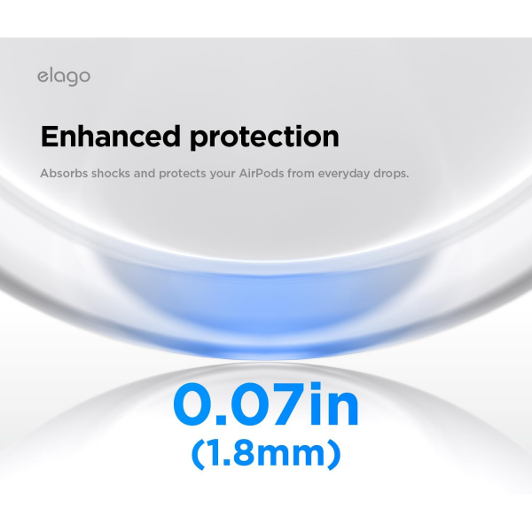 elago Apple AirPods Pro 3 effaf Klf-Clear